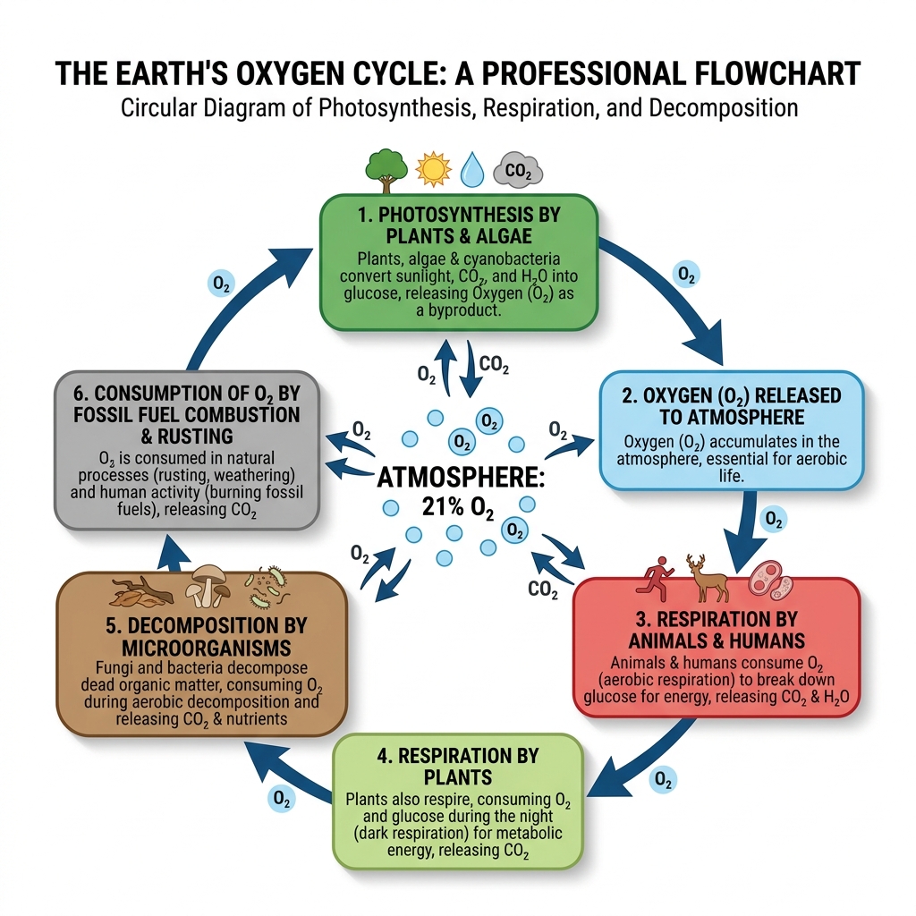 Oxygen Cycle Diagram