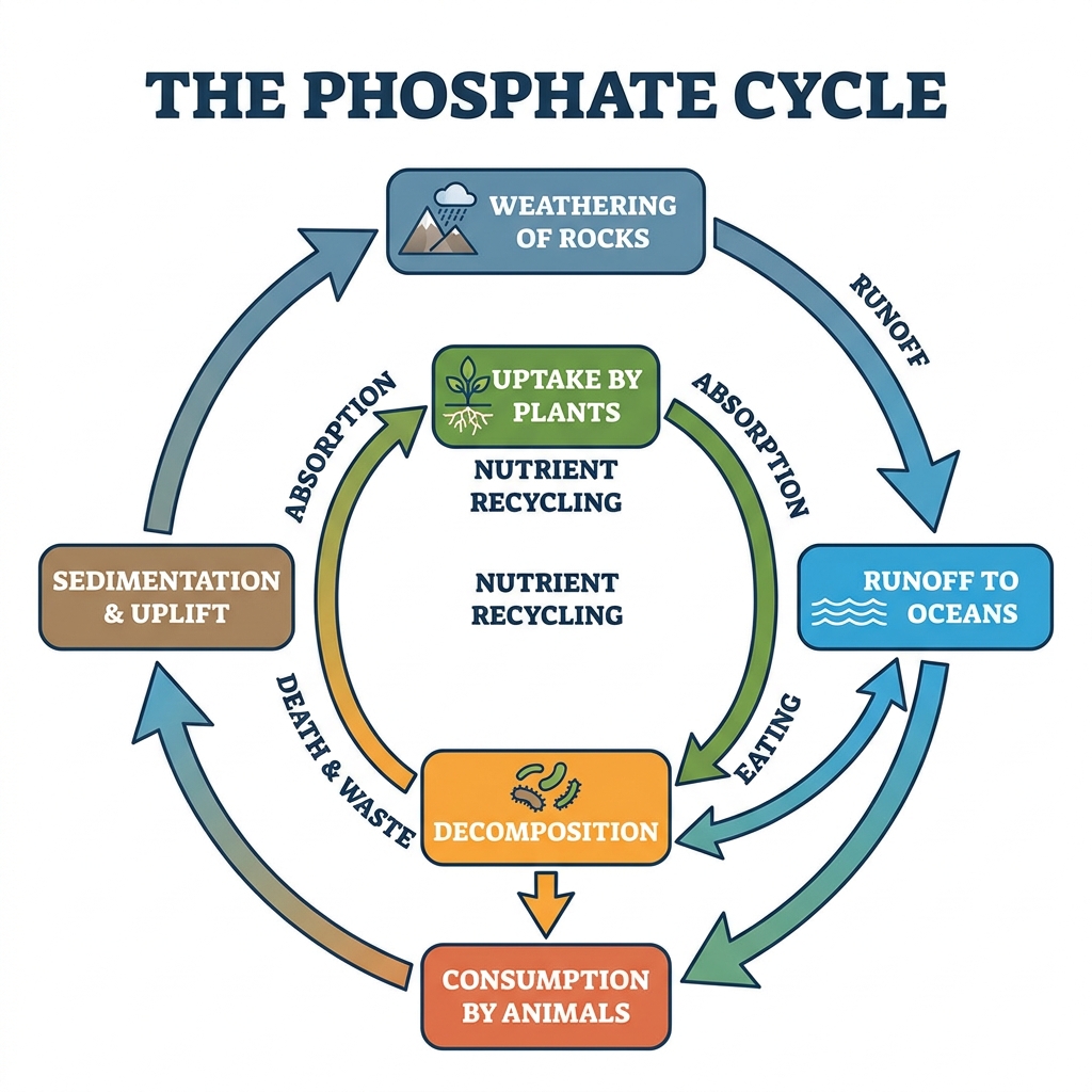 Phosphate Cycle Diagram